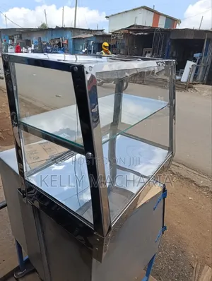 Charcoal Stainless Steel Food Warmers and Display Cabinet Warmers