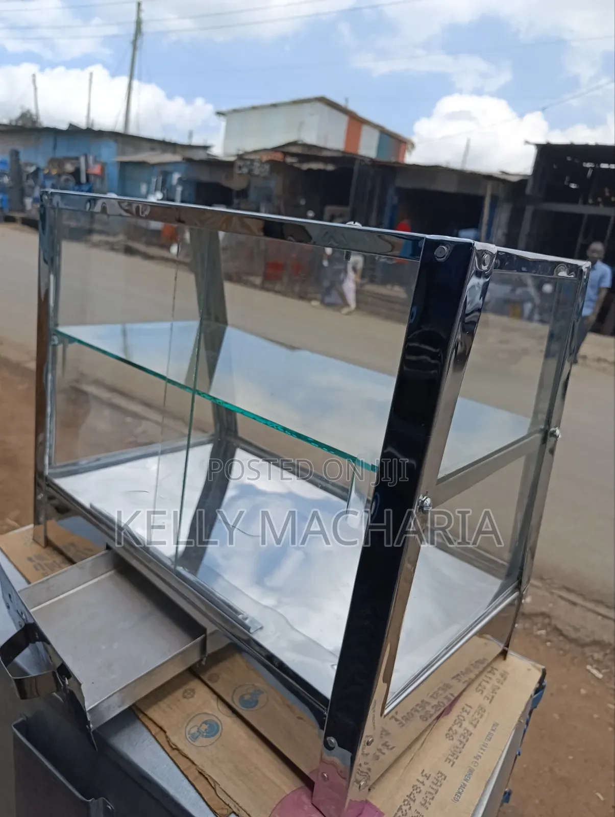 Charcoal Stainless Steel Food Warmers and Display Cabinet Warmers