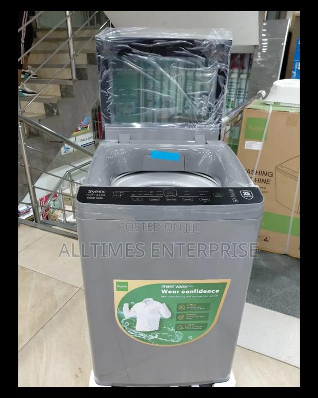 Syinix 8kg Top Load Fully Automatic Washing Machine