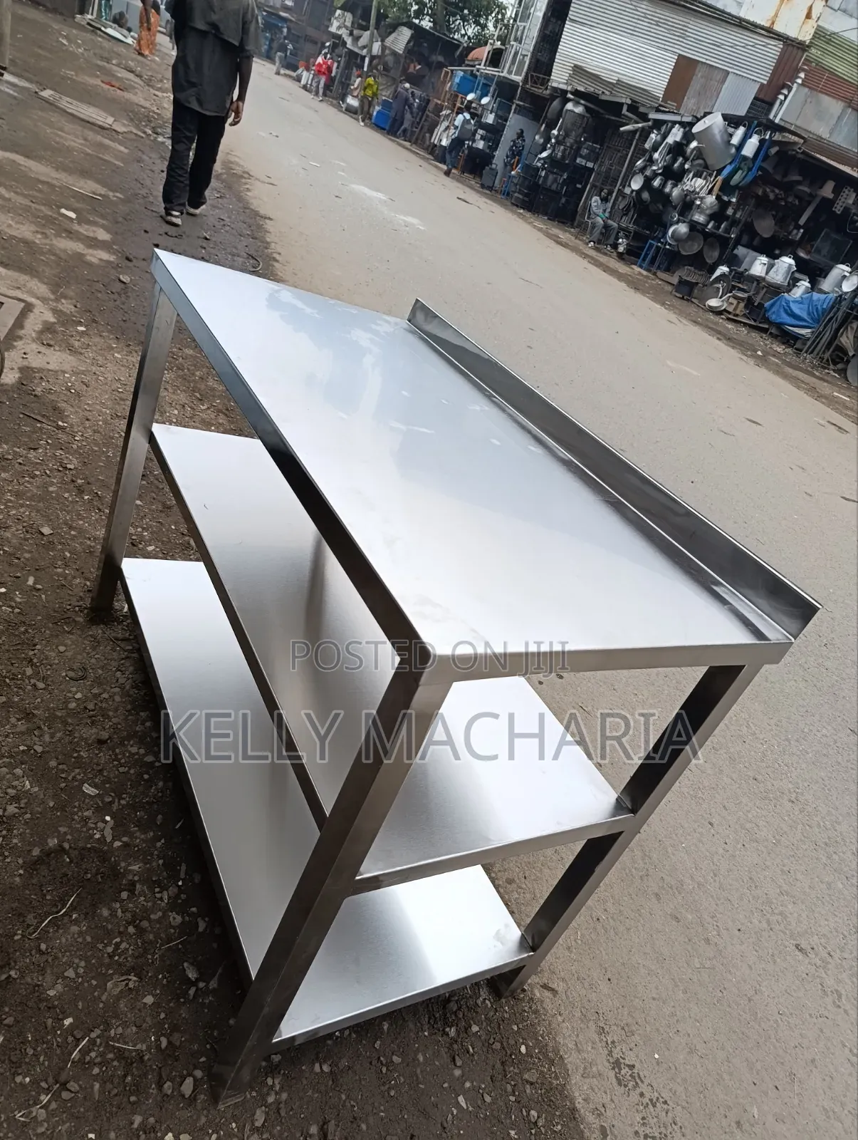 Commercial Under Shelves Working Tables Stainless