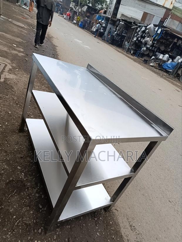Commercial Under Shelves Working Tables Stainless - thumbnail 4
