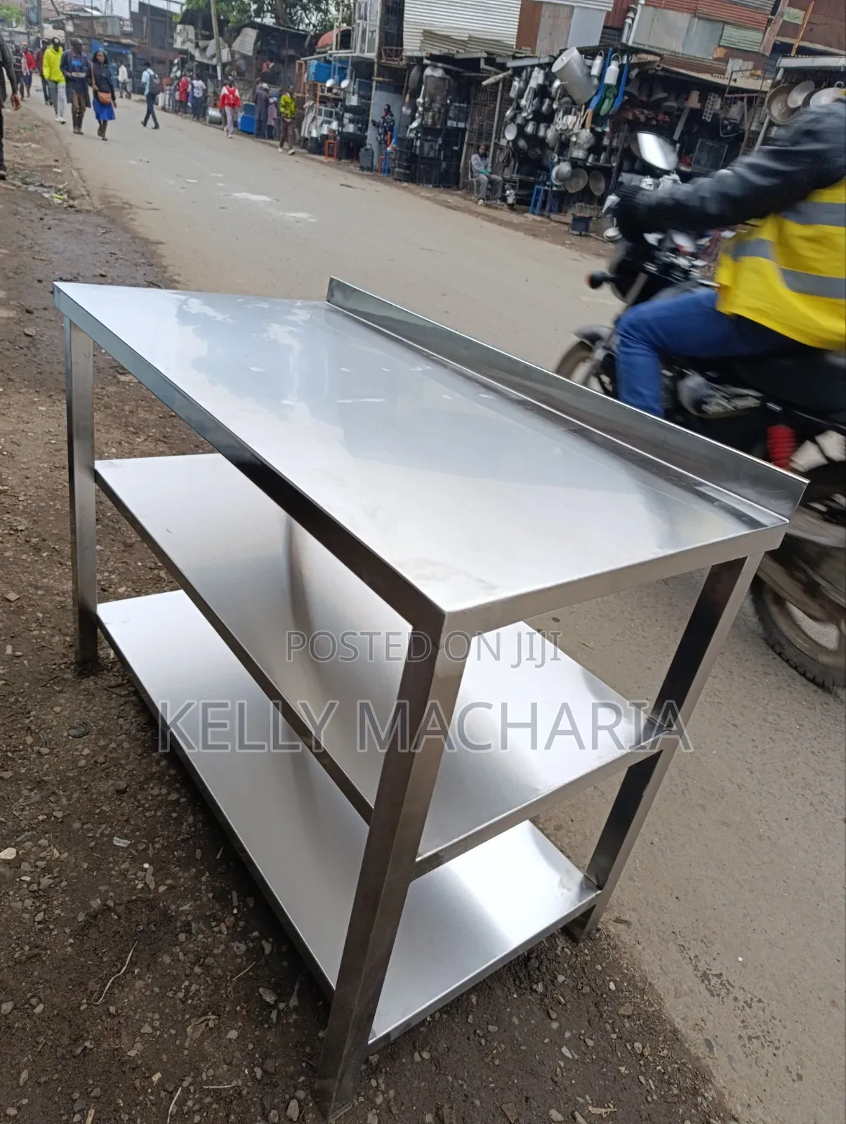 Commercial Under Shelves Working Tables Stainless