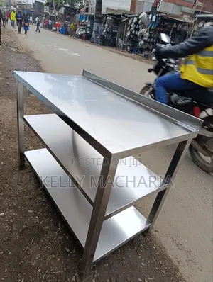 Commercial Under Shelves Working Tables Stainless