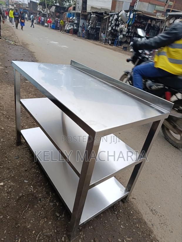 Commercial Under Shelves Working Tables Stainless - thumbnail 5