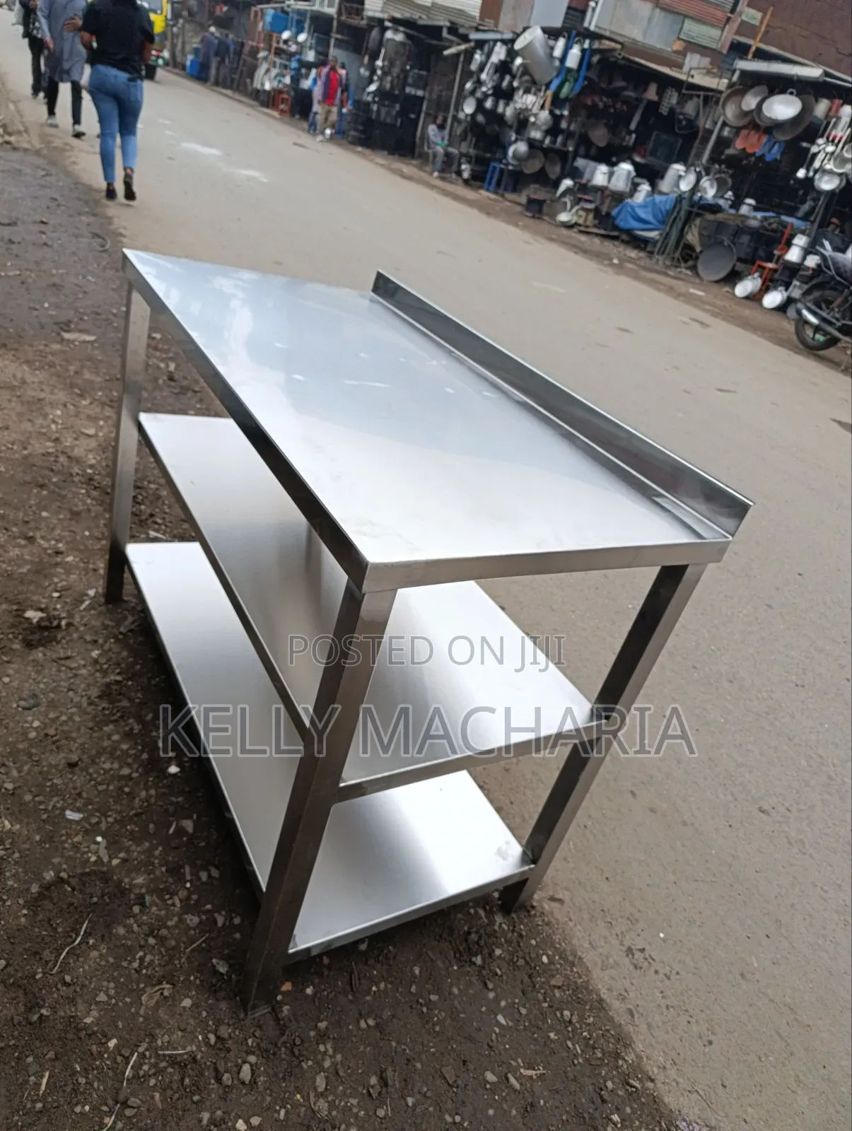 Commercial Under Shelves Working Tables Stainless