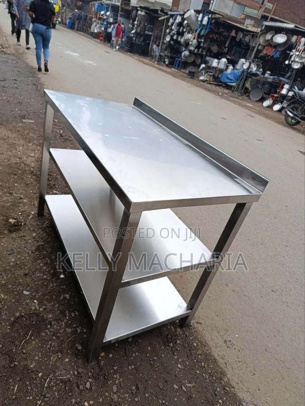 Commercial Under Shelves Working Tables Stainless - thumbnail 6