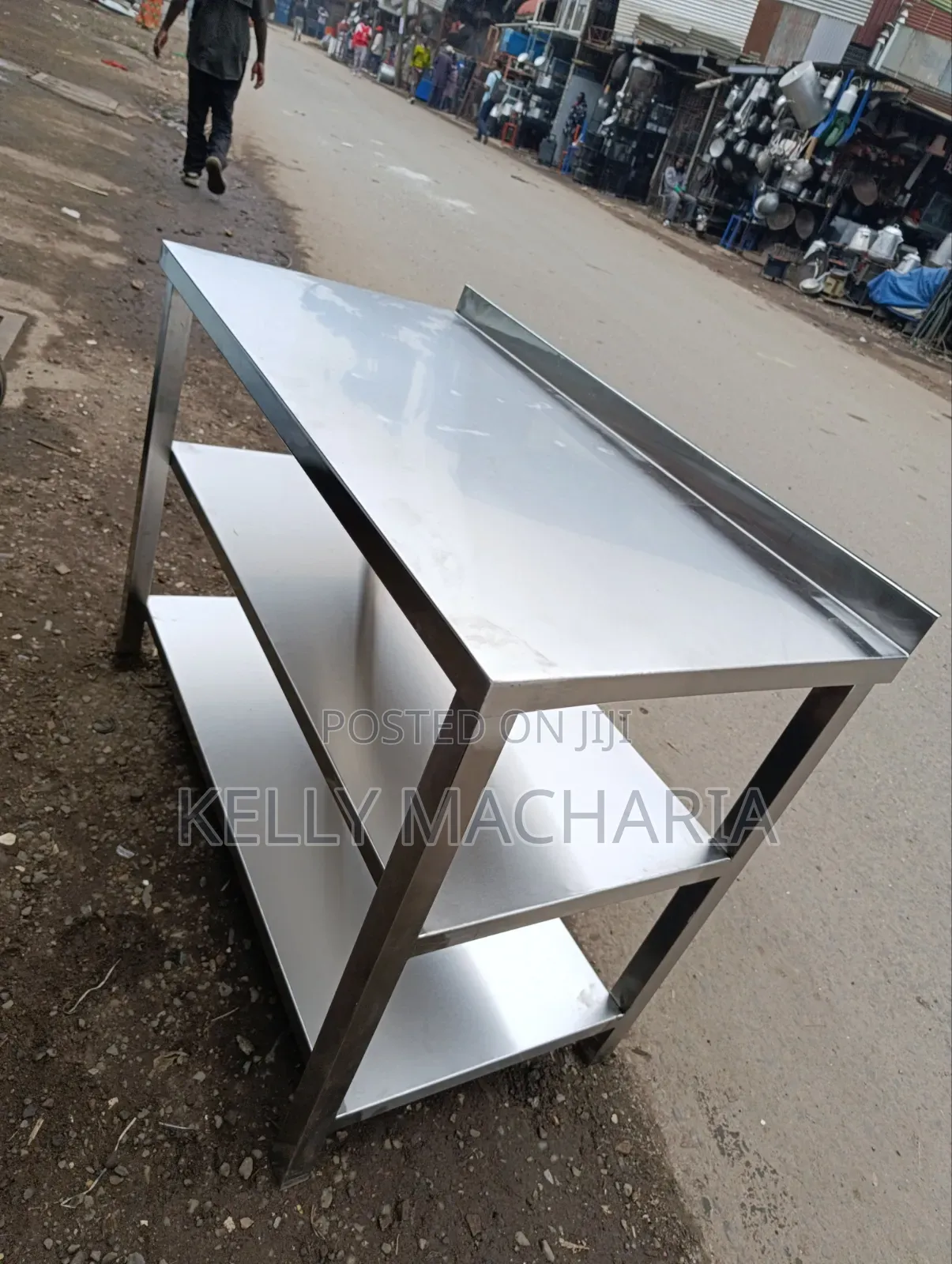 Commercial Under Shelves Working Tables Stainless