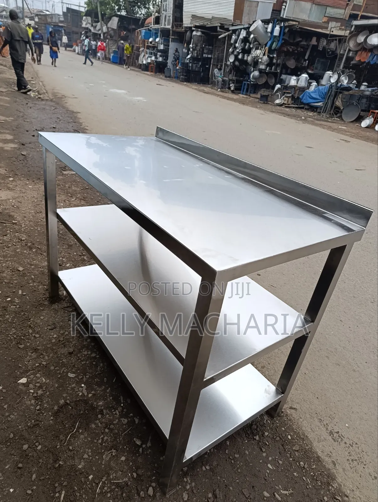 Commercial Under Shelves Working Tables Stainless