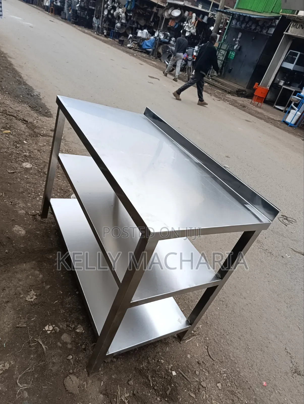 Commercial Under Shelves Working Tables Stainless