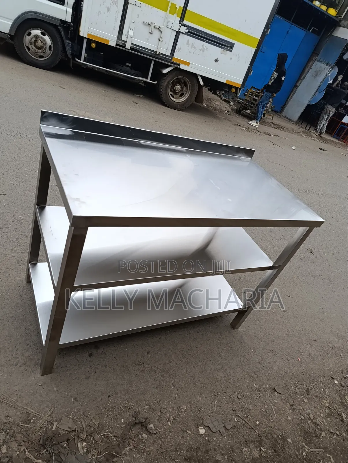 Commercial Under Shelves Working Tables Stainless