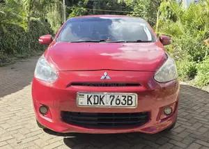 Mitsubishi Mirage 2015 Maroon