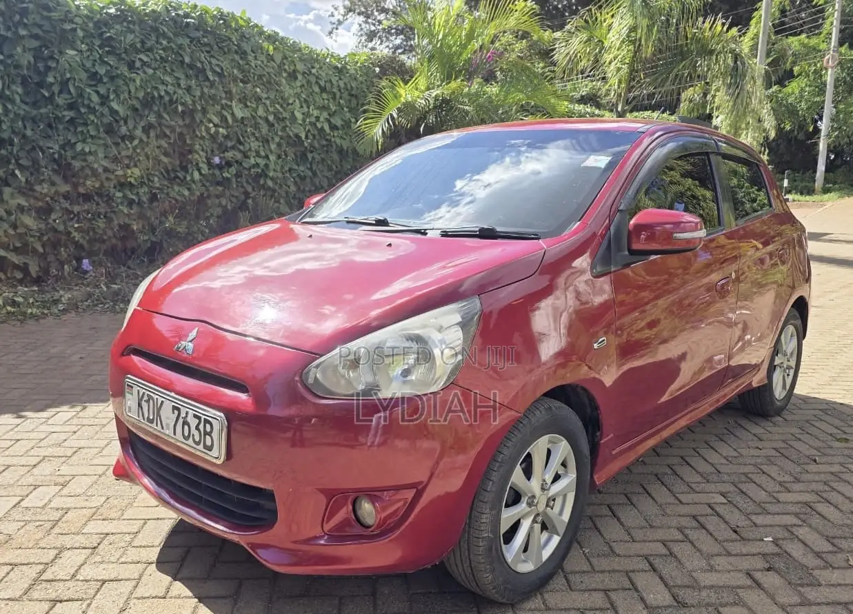 Mitsubishi Mirage 2015 Maroon