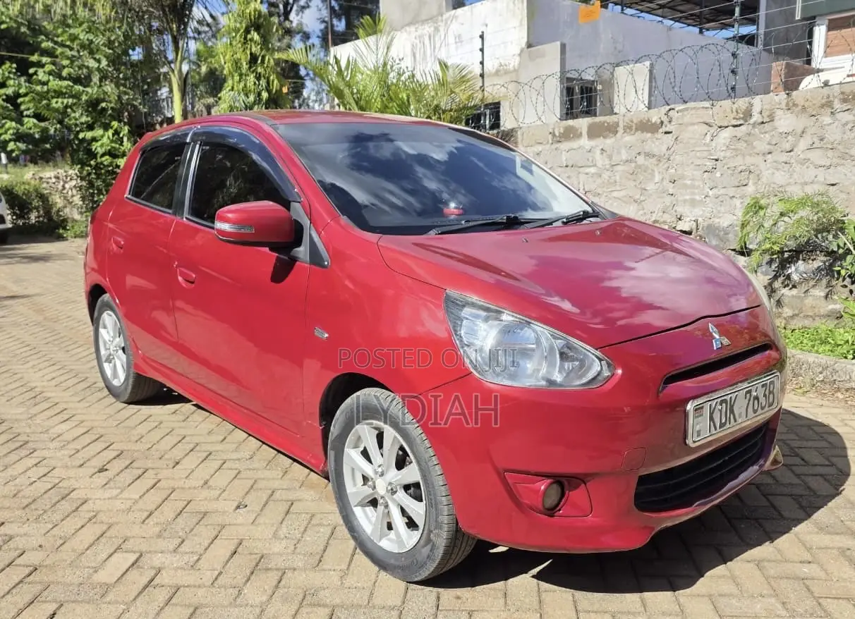 Mitsubishi Mirage 2015 Maroon