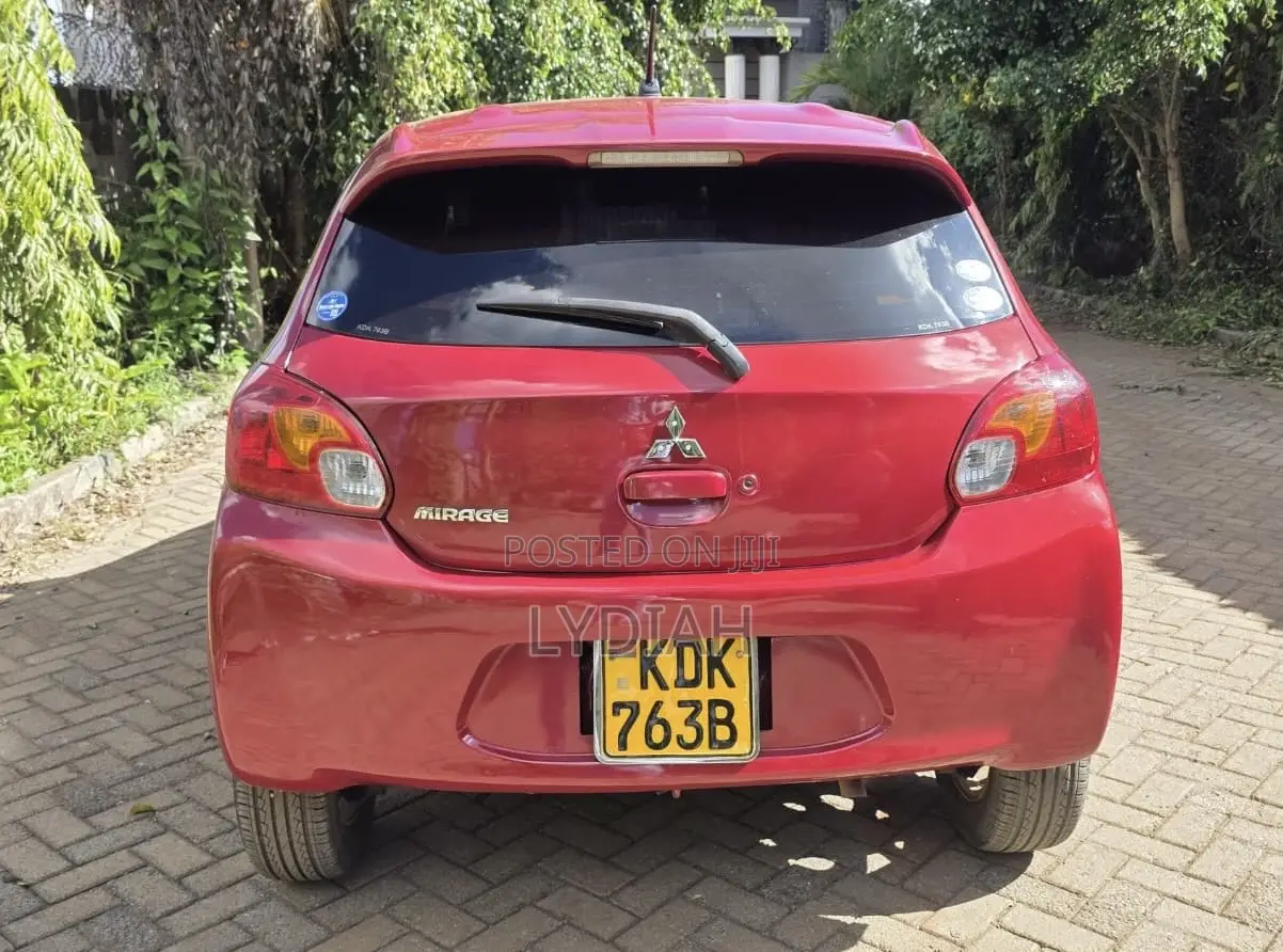 Mitsubishi Mirage 2015 Maroon
