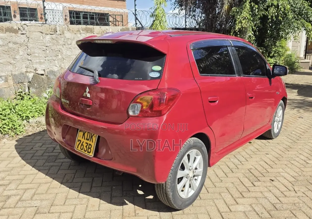 Mitsubishi Mirage 2015 Maroon