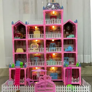 Doll House Has Lights Strips