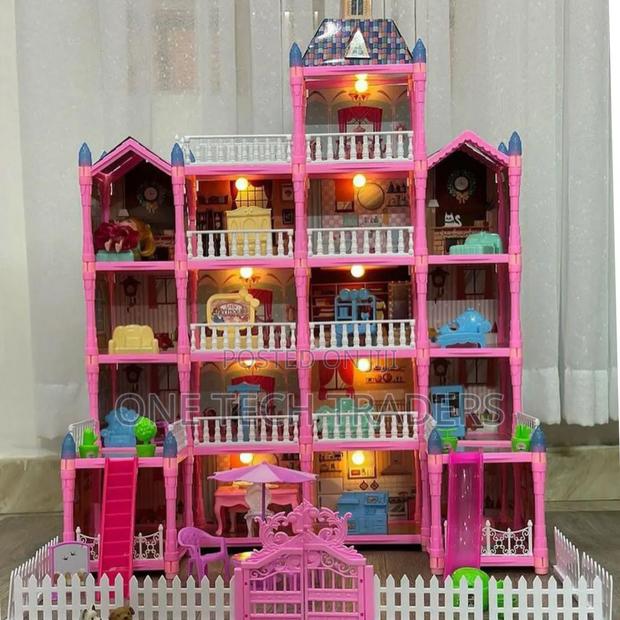 Doll House Has Lights Strips