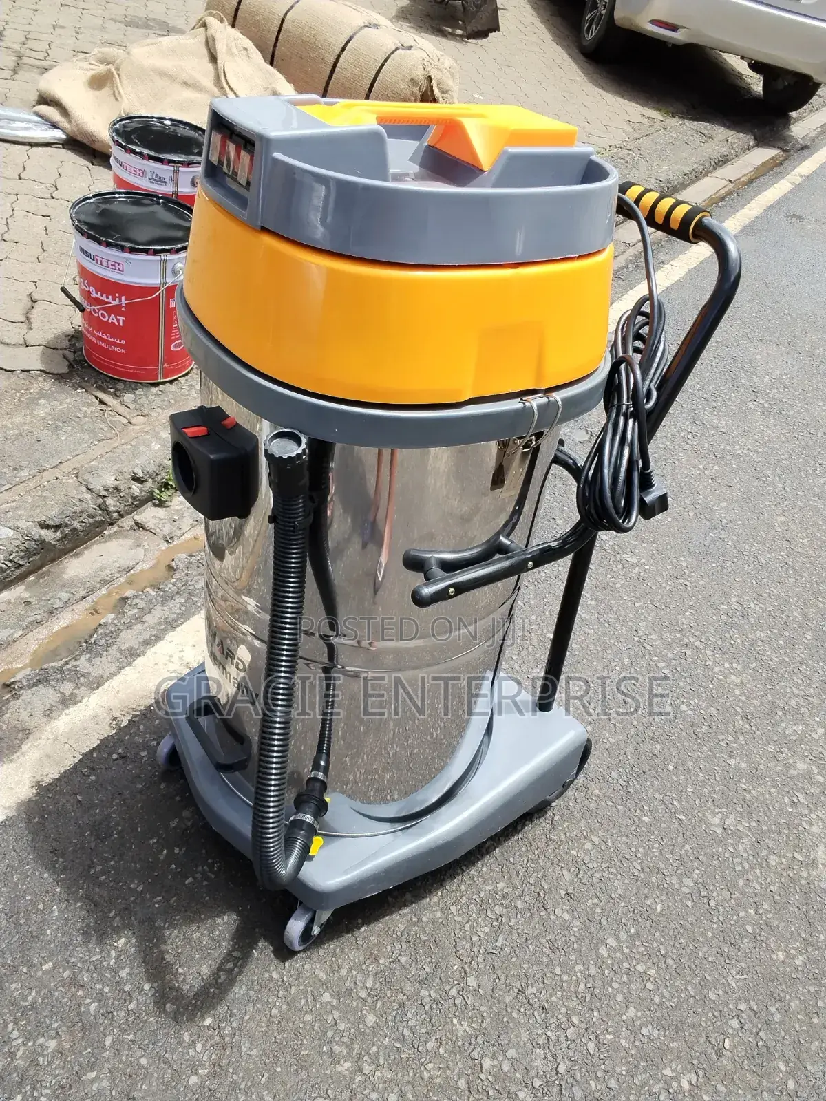 Lenhard Wet and Dry Vacuum Cleaner 100litres