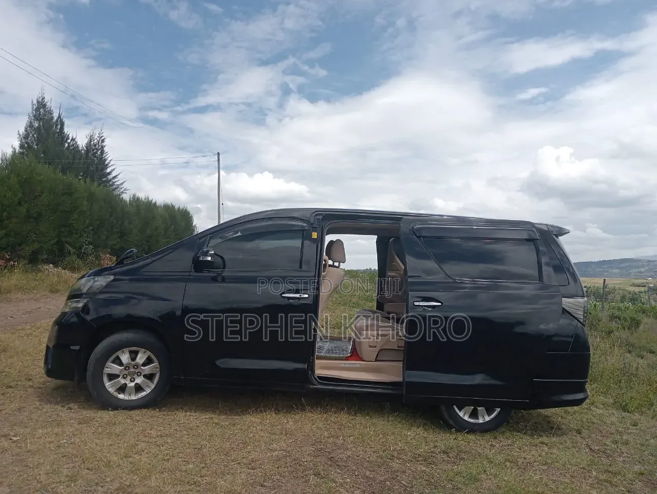 Toyota Alphard 2012 Black