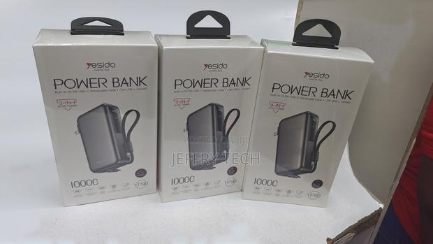 Yesido Yp90 10000mah 22.5w Fast Charging Power Bank With a Built-in R