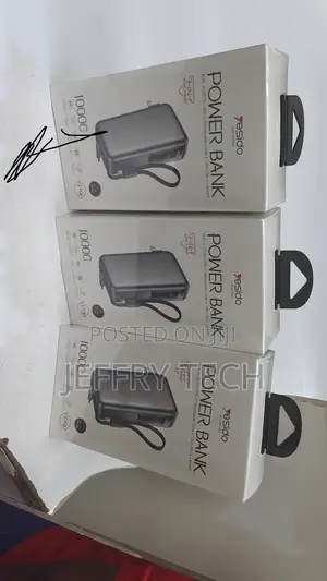 Yesido Yp90 10000mah 22.5w Fast Charging Power Bank With a Built-in R