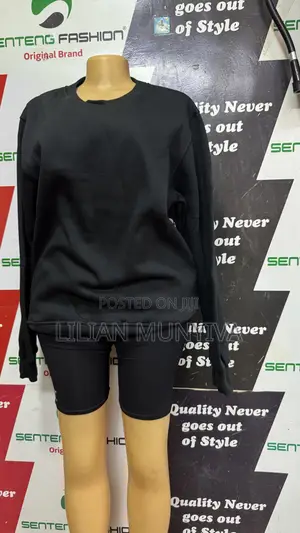 White and Black Sweatshirts