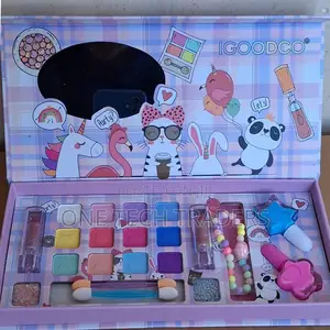 Real Cosmetic Kids Makeup Kit For Girls  Washable Makeup