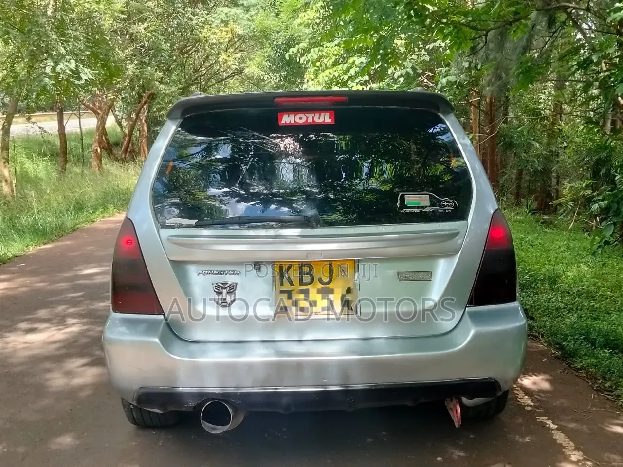 Subaru Forester 2002 Silver