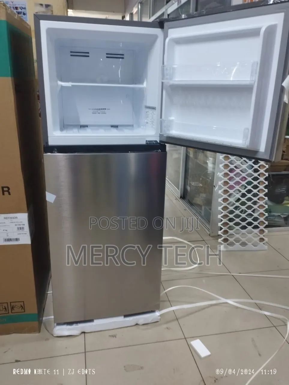 Hisense 203 Litres Double Door Refrigerator