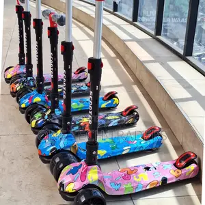 Kids Scooter For Age 3-12 With 4 Adjustable Heights,