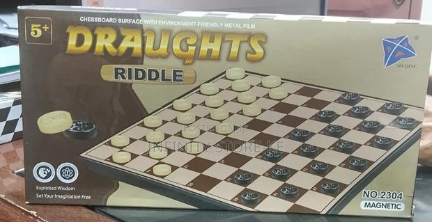 Exciting Draughts Riddle Board Game