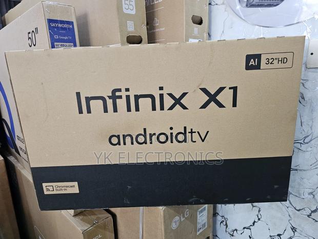 Infinix 32” Inch 32x1 Frameless Smart Android Tv,Youtube, Netflix - thumbnail 2