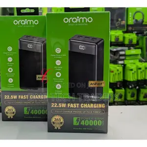 Oraimo Powerbox 40000mah Power Bank 22.5w