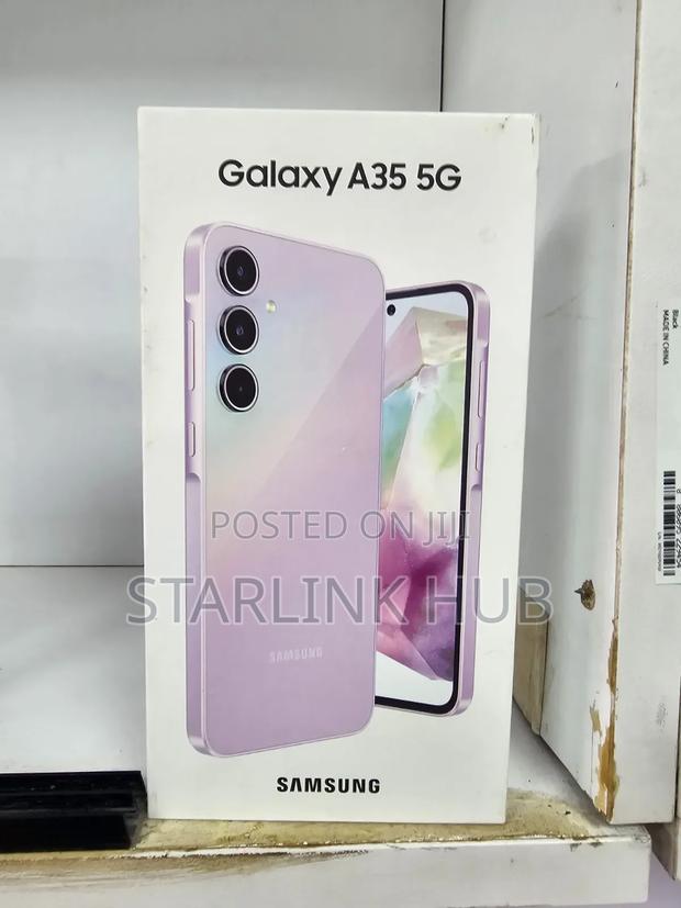 New Samsung Galaxy A35 128 GB Pink