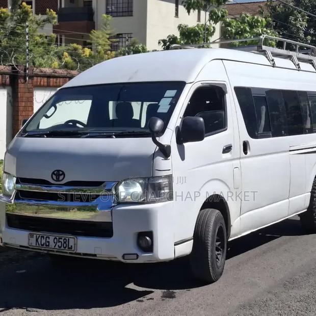 Toyota HiAce 2008 White - thumbnail 2