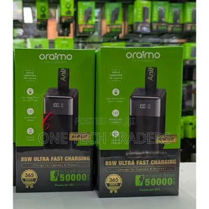 Oraimo Powerjet 501 *85w 50,000mah,Ultra Fast Charging Power Bank