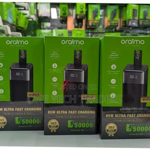 Oraimo Powerjet 501 *85w 50,000mah,Ultra Fast Charging Power Bank