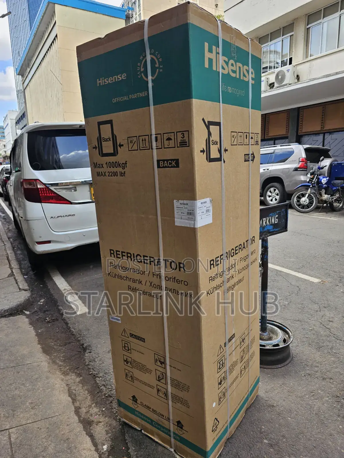 Hisense Fridge 268l Bottom Freezer Silver Ref265dr