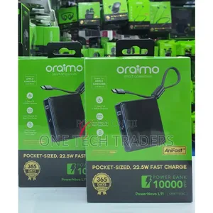 Oraimo Powernova22.5w 10000mah*Pocket Sized Fast Charging Power Bank