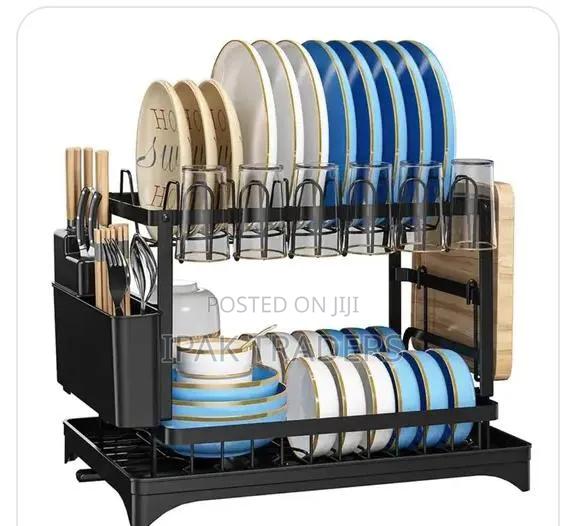 Small Over the Dishrack With Cup Holder - main view