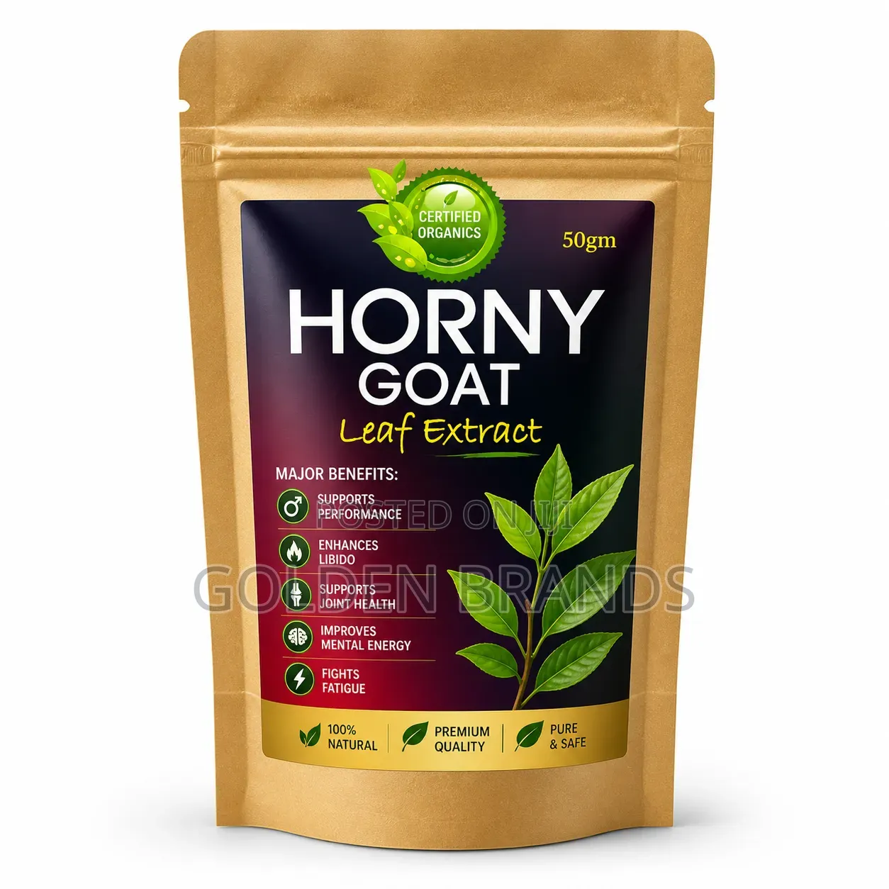 Organic Horny Goat Powerful Natural Libido Booster