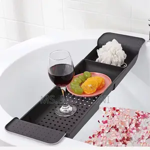 Expandable Bathtub Caddy Tray/ Bathtub Organizer