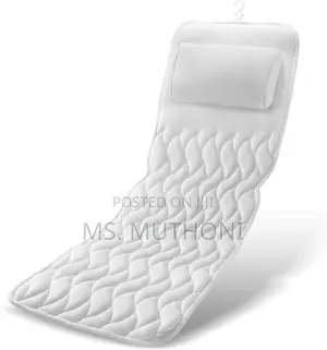 Full Body Bathtub Pillow With 3d Mesh Material for Neck Back Support