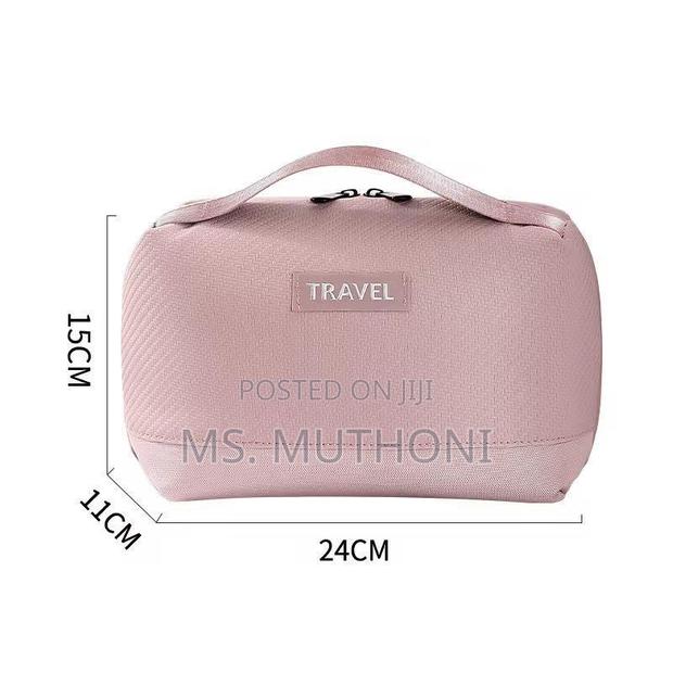 Stylish, Compact, and Functional Travel Toiletry Makeup Storage Bag, - thumbnail 5