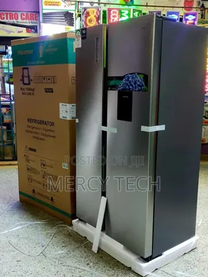 Hisense Side-by-Side 541 Litres Refrigerator With Water Dispenser