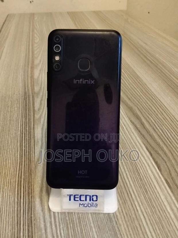 Infinix Hot 8 32 GB Blue - thumbnail 2