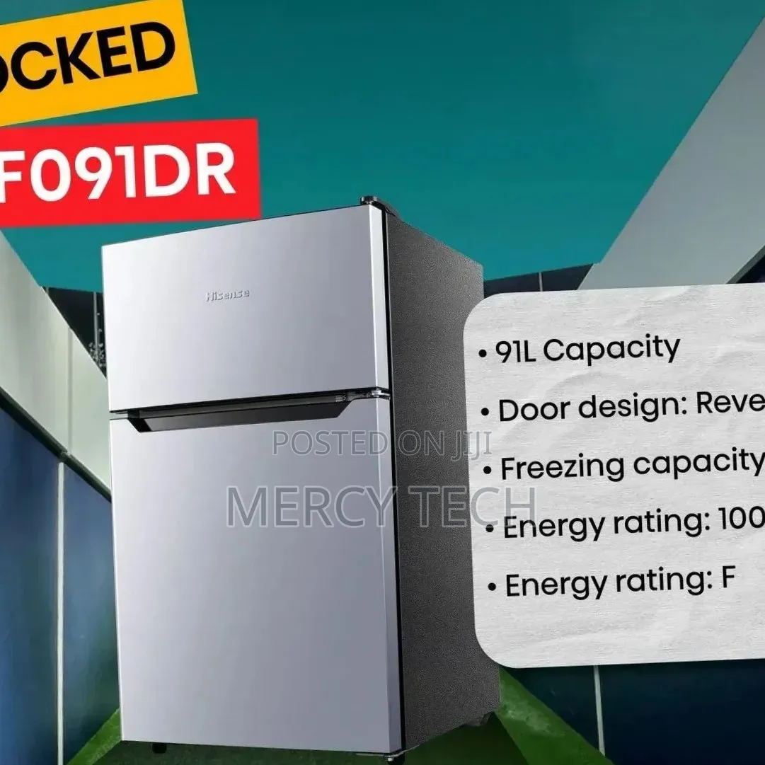 Hisense 91l Double Door Fridge – Model Ref091dr