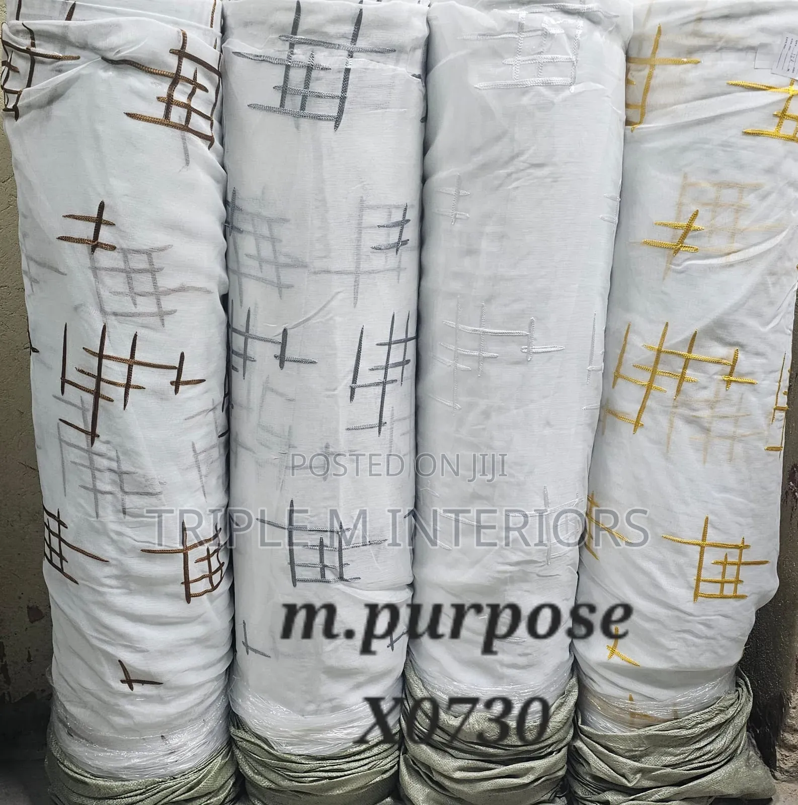Premium Patterned Window Sheers | Elegant Refreshing Room Touch