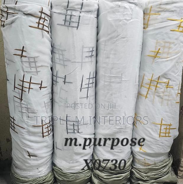 Premium Patterned Window Sheers | Elegant Refreshing Room Touch