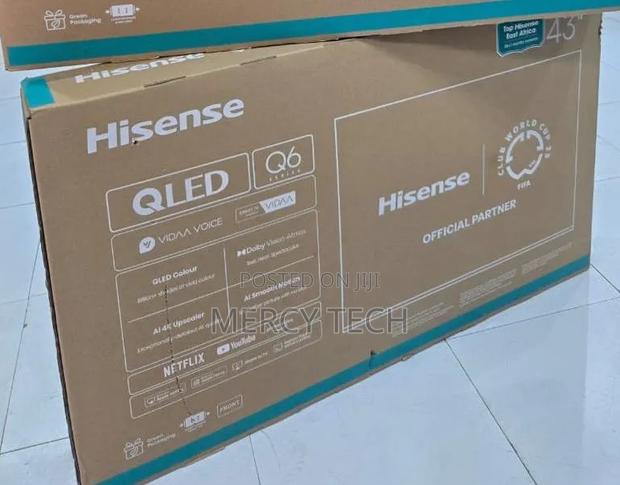 Hisense 43" Qled Smart Tv – Q6 Series - thumbnail 2